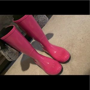 Ugg pink Rain boots